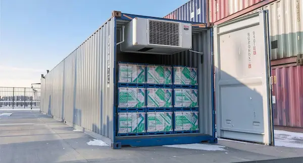 Contenedor Reefer para carga refrigerada